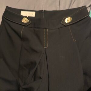 Zara cropped wide leg pants